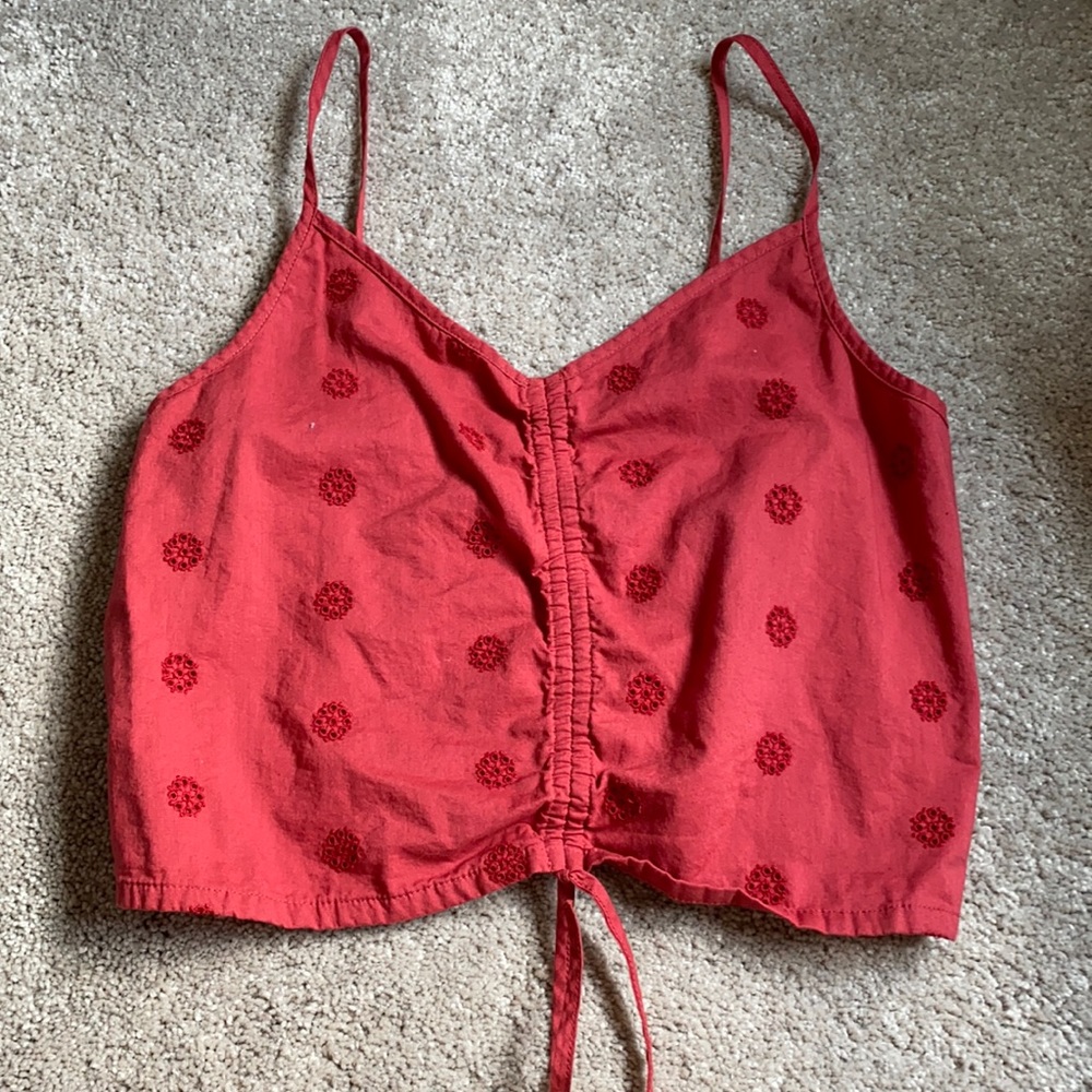 American Eagle red Tank top